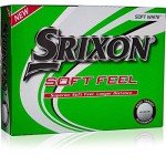 Personalized Srixon Soft Feel Golf Balls - White