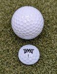 PXG Magnetic Hat Clip with Real Golf Ball Marker