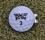 PXG Magnetic Hat Clip with Real Golf Ball Marker