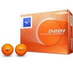 Mizuno D201 Orange Golf Balls - 1 Dozen