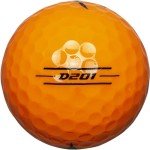 Mizuno D201 Orange Golf Balls - 1 Dozen