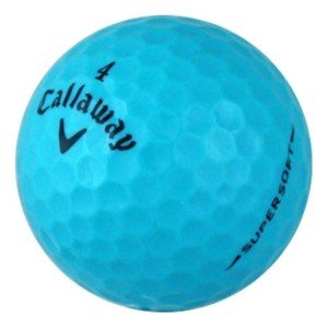 24 Recycled Supersoft Teal Golf Balls