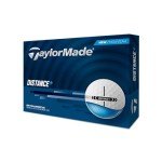 TaylorMade Distance+ 2025 Golf Balls - White