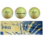 VICE Vice Pro Plus Gold Limited Edition Golf Balls