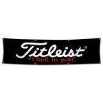 Bofanio Titleist Flag Banner for Golf Decor