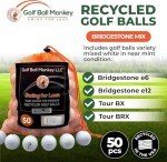 Bridgestone Golf Balls Mix with Tees & Bag