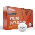 Wilson Tour Velocity 15-Pack White Golf Balls