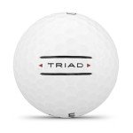 Triad White Golf Balls - 12 Pack