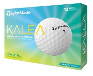 TaylorMade Women's Kalea Golf Balls - White