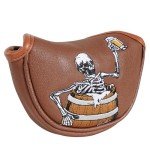 Skull Beer Mini Golf Putter Cover with Magnet
