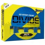 Srixon Q-Star Tour Divide Golf Balls - Blue/Yellow