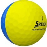 Srixon Q-Star Tour Divide Golf Balls - Blue/Yellow