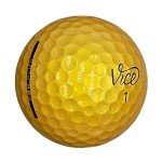 12 Recycled Vice Pro Plus Gold Golf Balls