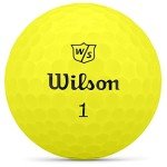 Wilson Duo Soft Yellow Golf Balls for Men