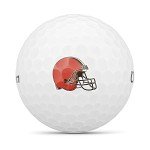 Wilson Staff Duo Soft NFL Golf Balls - Browns