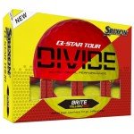Srixon Q-Star Tour Divide Golf Balls - Red/Yellow