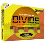 Srixon Q-Star Tour Divide Golf Balls - Orange/Yellow