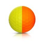 Srixon Q-Star Tour Divide Golf Balls - Orange/Yellow