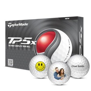 Personalized Taylormade TP5x 2024 Golf Balls - 12 Pack