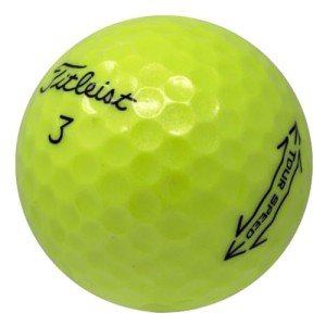 12 Titleist Yellow Tour Speed Golf Balls