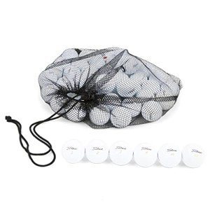 24 Recycled Titleist Velocity Golf Balls with Bag