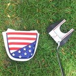Magnetic Mallet Putter Cover - USA Flag Design