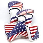 Magnetic Mallet Putter Cover - USA Flag Design