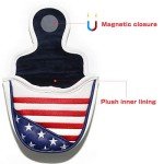Magnetic Mallet Putter Cover - USA Flag Design
