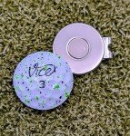 Vice Pro Drip Golf Ball Marker with Hat Clip