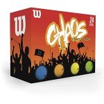 Wilson Chaos Multi-Color Golf Ball Pack - 24 Balls