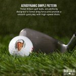 Personalized Wilson Fifty Fifty Golf Balls - 3 Pack