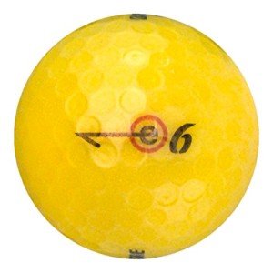 24 Bridgestone E6 Yellow Golf Balls - AAA Grade