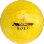 24 Bridgestone E6 Yellow Golf Balls - AAA Grade