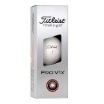 Personalized Titleist Pro V1X Golf Balls - 12 Pack