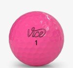 12 Vice Pro Plus Pink Golf Balls - AAAAA Quality