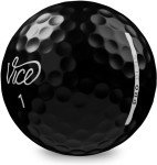12 Vice Pro Plus Black Limited Edition Golf Balls