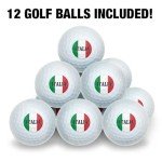 Italian Flag Wilson Golf Balls - 12 Pack