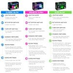 KINGTOP Glow in the Dark LED Golf Balls