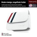 Golf Rangefinder Leather Case with Tee Holder