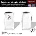 Golf Rangefinder Leather Case with Tee Holder