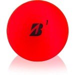 Bridgestone e12 Contact Matte Red Personalized Golf Balls