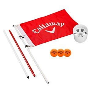 Callaway Golf Flagstick Set with 3 Soft Balls