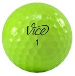 VICE Pro Plus White Golf Balls - 12 Pack