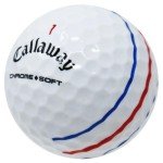 48 Recycled Chrome Soft Triple Track Golf Balls