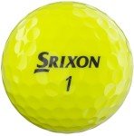 Srixon Q-Star Tour 4 Yellow Golf Balls