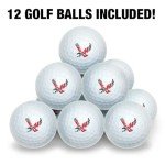 Wilson Golf Balls 12-Pack for Eastern Washington University