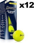Srixon Q-Star Tour 4 Yellow Golf Balls