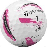 TaylorMade SpeedSoft Ink Pink Golf Balls