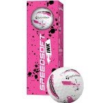 TaylorMade SpeedSoft Ink Pink Golf Balls