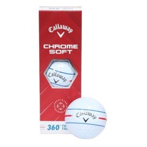 Callaway Chrome Soft Triple Track Golf Balls - 3 Pack